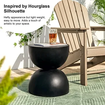 Stylish Glitzhome Garden Stool for Indoor and Outdoor