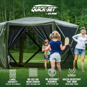 Clam Quick-Set Escape Shelter - Easy Pop-Up Screen Tent