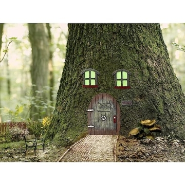 Enchanting Fairy Garden Door and Windows Set