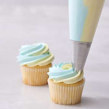 Kee-Seal Disposable Pastry Bags - 21" Sturdy & Hygienic