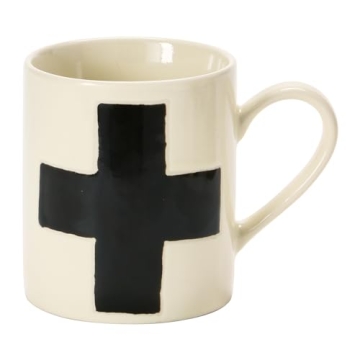 Creative Co-Op Stoneware Mugs & Cups Set of 4