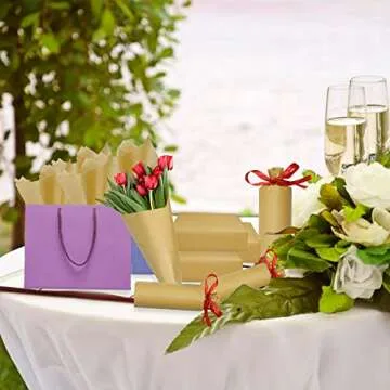 Elevate Your Gifts with Artdly Kraft Tissue Paper 100 Sheets