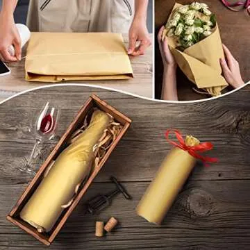 Elevate Your Gifts with Artdly Kraft Tissue Paper 100 Sheets