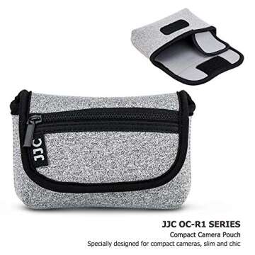 JJC Compact Camera Case Travel Pouch Sleeve for Sony ZV-1 II ZV1II ZV1F ZV-1F ZV1 RX100 VII VI VA Ca...