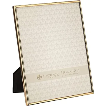 Lawrence 8x10 Gold Metal Picture Frame for Love & Memories