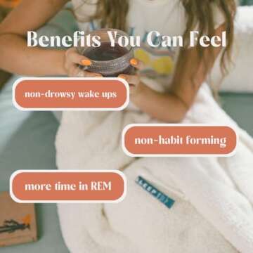 Rookie Wellness Sleep - Natural Sleep Aid with 180 mg of Magnesium Bisglycinate, 1 mg Melatonin, Valerian Root, & Passion Flower to Promote Tranquility & Sleep (30 Pack, Ginger Pear)