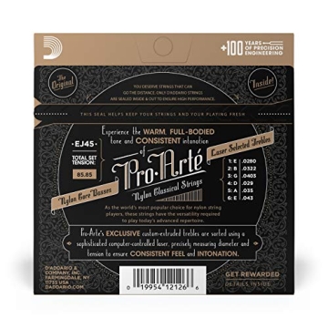 D'Addario EJ45 Pro-Arte Nylon Classical Guitar Strings
