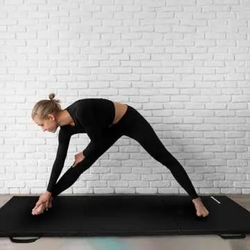 BalanceFrom Folding Gymnastics Mat for Safe Workouts