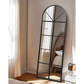 ZMYCZ Full Length Arched Mirror - Stylish Home Decor