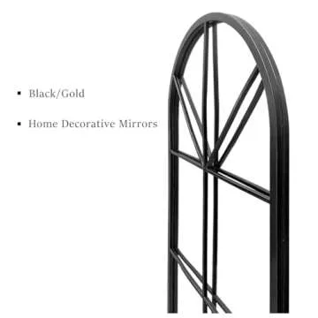 ZMYCZ Full Length Arched Mirror - Stylish Home Decor