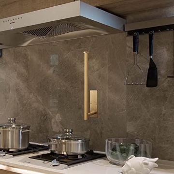 Stylish Gold Paper Towel Holder for Kitchen Spaces