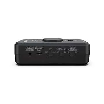 IK Multimedia iRig Stream Pro Streaming audio interface with in-line multi-input mixer, professional quality streaming, right in the palm of your hand.