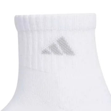 adidas Women's Athletic Cushioned Quarter Socks 6-Pack
