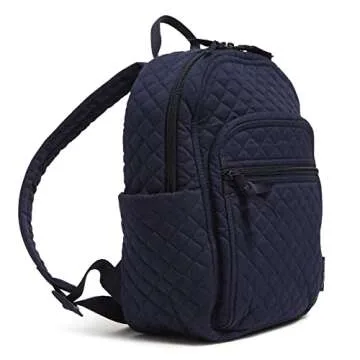 Vera Bradley Women's Cotton Small Backpack - Chic & Eco-Friendly