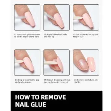 GLAMERMAID Nail Glue Remover - Quick & Gentle Debonder for Nails