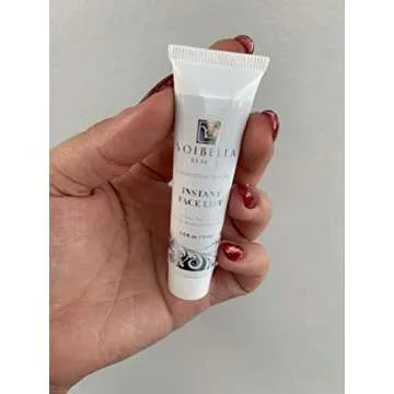 Instant Face Lift Cream - Best Eye, Neck, Face Tightening, Lifting & Firming Serum To Smooth Appearance, Hide Loose Sagging Skin, Puffiness, Fine Lines & Wrinkles Within Mins (Peptides & Stem Cells)