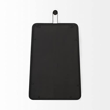 Stylish Mercana Collie II Black Wall Mirror for Home Decor