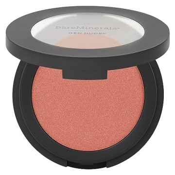 bareMinerals Gen Nude Powder Blush - Buildable Color, Clean Formula, All-Day Wear
