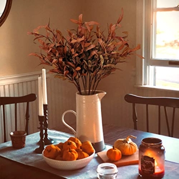 Fall Artificial Olive Leaves Silk Greenery Autumn Decor