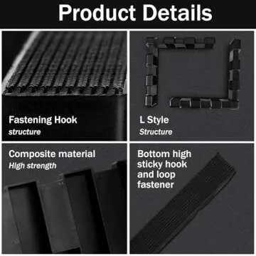 Datanly Car Trunk Organizer Blocks for SUVs and Trucks