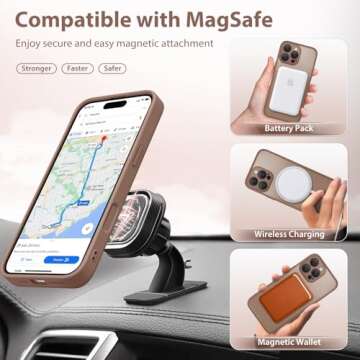 GolbinBox Magnetic Stand & Protection for iPhone 16 Pro Max