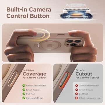 GolbinBox Magnetic Stand & Protection for iPhone 16 Pro Max