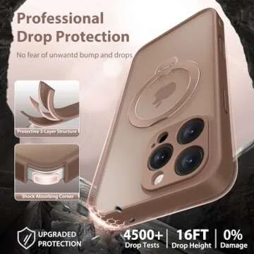 GolbinBox Magnetic Stand & Protection for iPhone 16 Pro Max