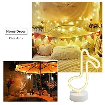 Vibrant Music Note Neon Sign for Home Decor and Lighting