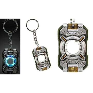 Halo 4 Cortana Chip Light-Up Key Chain for Fans