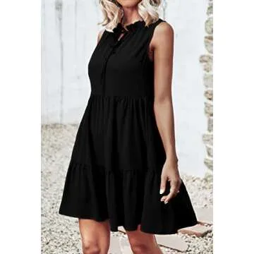 Stylish KIRUNDO Women's Summer Mini Dress for All Occasions