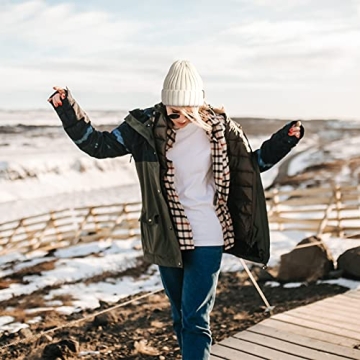 FURTALK Women's Fleece Lined Winter Beanie Hat