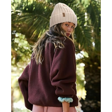 FURTALK Women's Fleece Lined Winter Beanie Hat