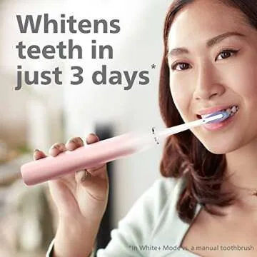 PHILIPS Sonicare 9000 Rechargeable Toothbrush - Pink/White
