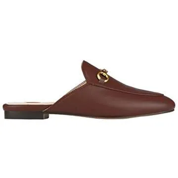 Arqa Mules Women's Leather Slip-on Loafers for Comfort