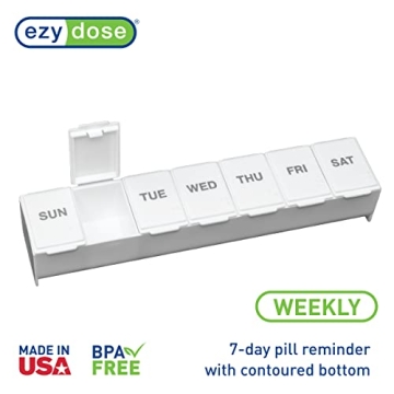 EZY DOSE 7-Day Pill Case for Medication Management