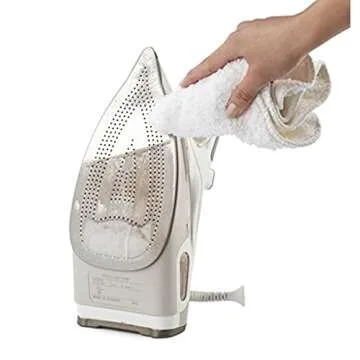 Rowenta ZD110 Non-Toxic Stainless Steel Soleplate Cleaner Kit for Steam Irons with Cleaning and Poli...