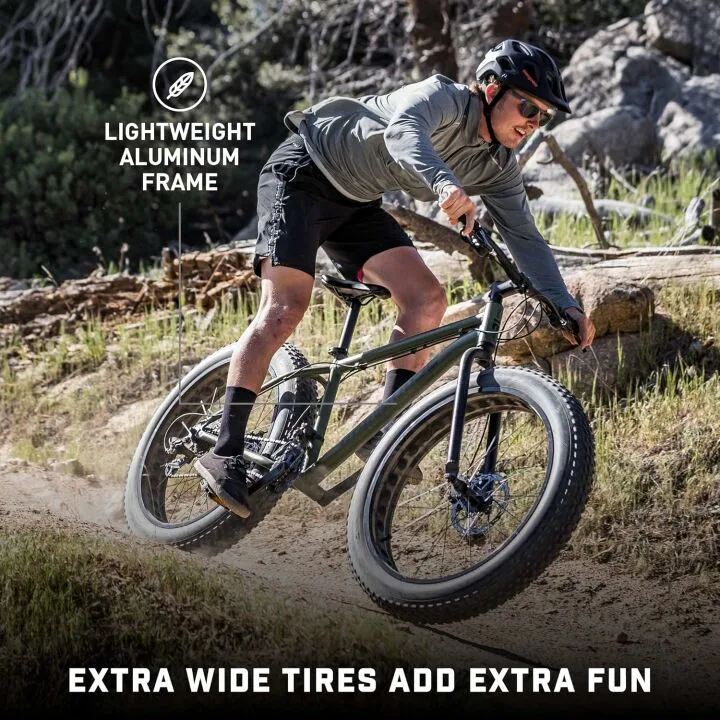 Mongoose Argus ST & Trail Fat Tire Mountain Bike