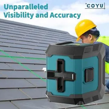 Precision Leveling with COYU Green Beam Laser Level