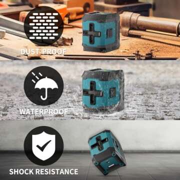 Precision Leveling with COYU Green Beam Laser Level