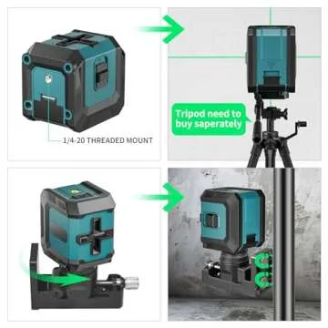 Precision Leveling with COYU Green Beam Laser Level