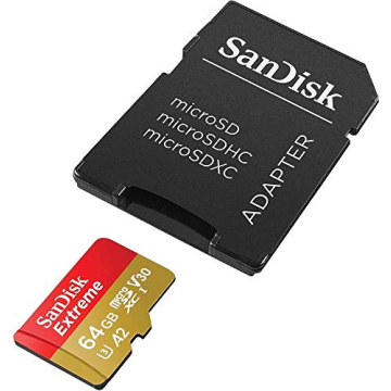 SanDisk 64GB Extreme microSDXC Card - Fast and Durable