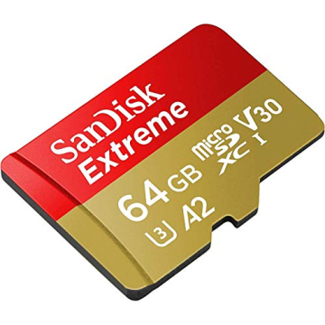 SanDisk 64GB Extreme microSDXC Card - Fast and Durable