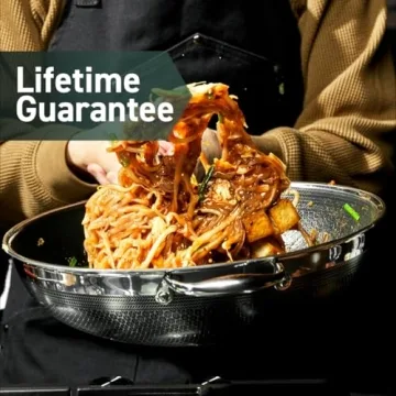 HexClad 7-Pc Hybrid Nonstick Cookware Set for All Cooktops