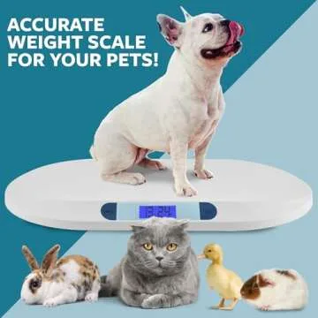 Smart Weigh Digital Baby Scale Infant Scale for Weighing Pet Scale for Puppy and Cat Accurate Digita...