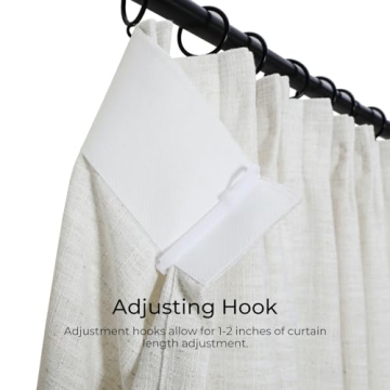 Stylish Faux Linen Curtain Panel for Luxury Home Decor