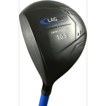 Lag Shot Driver + Wedge Combo™ (Left Handed) - Golf Swing Trainer Aid, Golf Digest's Editors' “B...