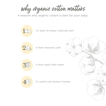 Burt's Bees Baby Organic Cotton Receiving Blankets for Newborns