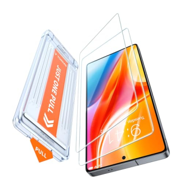 TORRAS 12FT Military-Grade Shatterproof Tempered Glass for Samsung Galaxy S25 Ultra