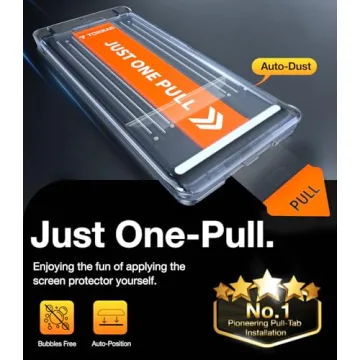 TORRAS Tempered Glass Screen Protector for S25 Ultra