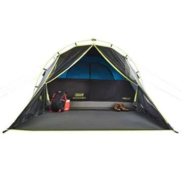 Coleman Carlsbad Dark Room Camping Tent, 4/6 Person
